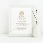 Be At Peace Prayer Of St. Francis De Sales Art Print Bestsellers