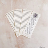 Catholic Bookmark Set of 6, Assorted Multi-Pack, 6 unique bookmarks, 2-sided, reading Catholic, gift pack, prayer card, holy card