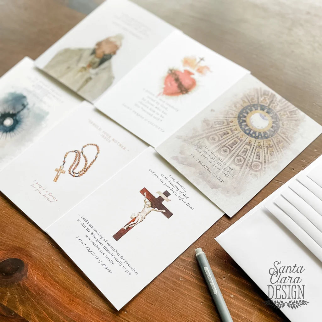 Catholic Priest Notecard Set Package Of 6