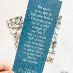 Christmas Advent Bookmark, 2-sided, St. Teresa of Calcutta prayer, Catholic bookmark, stocking stuffer, bookish Catholic, St Nicholas gift