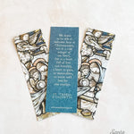 Christmas Advent Bookmark, 2-sided, St. Teresa of Calcutta prayer, Catholic bookmark, stocking stuffer, bookish Catholic, St Nicholas gift