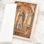 Christmas Madonna And Child Greeting Card Envelope Set - Set Of 10 Folded Cards