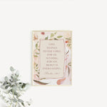 Give Thanks To The Lord Art Print