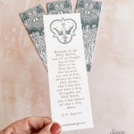 Holy Spirit Bookmarks, 2-sided, prayer bookmark, prayer card, bible bookmark, Catholic bookmark, confirmation gift, retreat gift