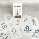 Lent Print Pack With Optional Wood Holder