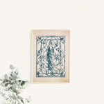 Copy Of Annunciation Mary And Gabriel Art Print