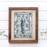 Copy Of Annunciation Mary And Gabriel Art Print