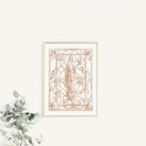 Mary Gate Of Heaven Art Print 5X7 / Blush Art Print