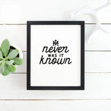 Never was it known Marian Art Print, Hail Mary print, Marian Catholic Art, Memorare art poster, Marian poster, catholic art, Rosary art