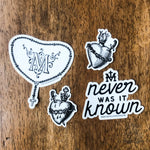 Never Was It Known Sticker | Catholic Inspirational Sticker for indoor/outdoor use | Memorare Marian sticker for laptop, car, tumbler