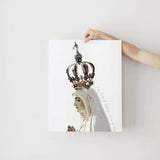 Our Lady of Fatima Catholic Art Print, Marian Art, Catholic Gift, Catholic Art, Catholic Gift, Mary Print, Lent art, Lenten print