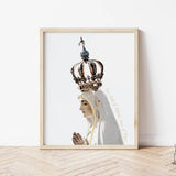 Our Lady of Fatima Catholic Art Print, Marian Art, Catholic Gift, Catholic Art, Catholic Gift, Mary Print, Lent art, Lenten print