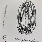 Our Lady of Guadalupe and St. Juan Diego &quot;Let not your heart be disturbed&quot; print, mother&#39;s day print, catholic print, Blessed Mother, Marian