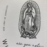 Our Lady of Guadalupe and St. Juan Diego "Let not your heart be disturbed" print, mother's day print, catholic print, Blessed Mother, Marian