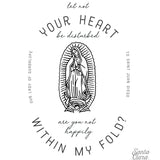 Our Lady of Guadalupe and St. Juan Diego "Let not your heart be disturbed" print, mother's day print, catholic print, Blessed Mother, Marian