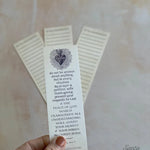 Prayer Intention Bookmark Set, 2-sided, prayer bookmark, prayer card, bible bookmark, Catholic bookmark, confirmation gift, retreat gift