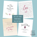 PRINTABLE &quot;Beloved&quot; St. Valentine Card | 1 of 8 Catholic Saint/Scripture cards for St. Valentine&#39;s day, download and print from home