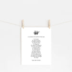 PRINTABLE Litany of saints for Fathers, dad prayer, Catholic Father Blessing, prayer print, gift for dad, printable prayers, print at home