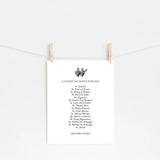 PRINTABLE Litany of saints for Fathers, dad prayer, Catholic Father Blessing, prayer print, gift for dad, printable prayers, print at home