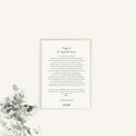 Printable Prayer To St. Joseph The Worker By Pope Pius X Printable