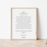 Printable Prayer To St. Joseph The Worker By Pope Pius X Printable