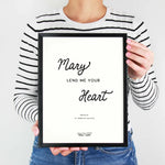 Printable Simple Prayer To Mary From St. Teresa Of Calcutta Printable