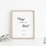 Printable Simple Prayer To Mary From St. Teresa Of Calcutta Printable