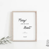 Printable Simple Prayer To Mary From St. Teresa Of Calcutta Printable