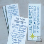 St. Andrew Novena Bookmarks Set