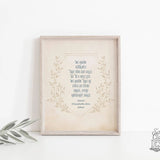 St. Elizabeth Ann Seton "Every Abundant Grace" Catholic Art Print, Catholic Decor, Saint Quote, Mom Gift, Printable Prayers, mother's Day