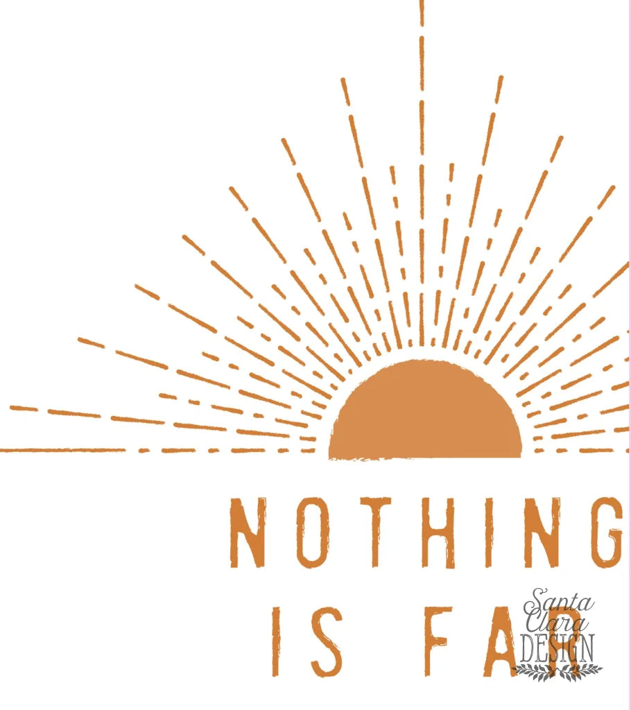 St. Monica, mother of St. Augustine quote &quot;Nothing is far from God&quot; saint print, Catholic print, print for mom, Confirmation, catholic art