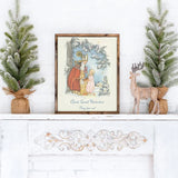 St. Nicholas Print Vertical | Catholic Santa Print | Christmas Advent Catholic Poster | Catholic art | Catholic Feast St. Nicholas