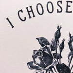 St. Therese of Lisieux Print &quot;I Choose All&quot; Catholic Saint Quote, Confirmation Gift, Catholic Print, Wall Art, Saint Print, Confirmation