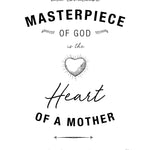 St. Therese of Lisieux quote "The loveliest Masterpiece of God" saint print, Catholic mom, print for mom, mother's day print, catholic print