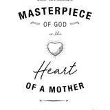 St. Therese of Lisieux quote "The loveliest Masterpiece of God" saint print, Catholic mom, print for mom, mother's day print, catholic print