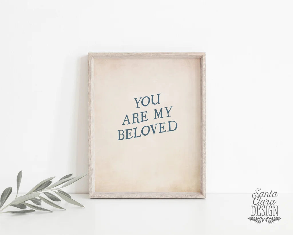 You Are My Beloved Art Print Bestsellers